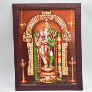 Adhyanta Prabhu Hanuman Ganesh Photo (9x12 Inches)