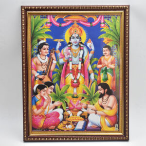 Satyanarayana Swamy Photo (9x12 Inches)